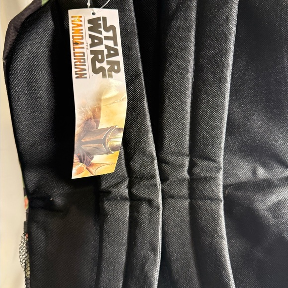 Star Wars Yoda Stylish Green and Black Backpack NEW - Picture 5 of 5